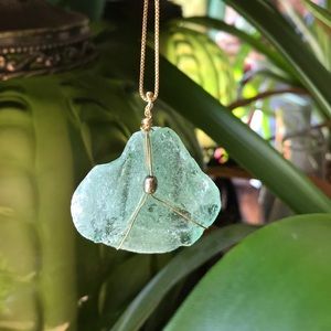 🦋 SALE Artisan handmade seaglass pendant